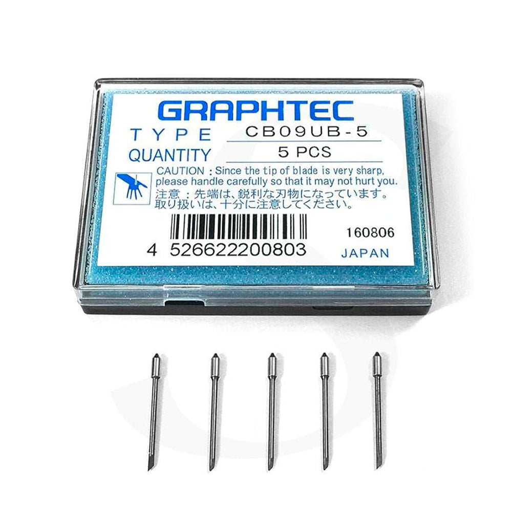 Cuchillas Graphtec, 0.9mm, 45 Grados, Pack 5