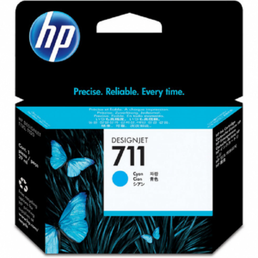 Cartridge DesignJet HP 711/T120/T520, Cyan, 29ml