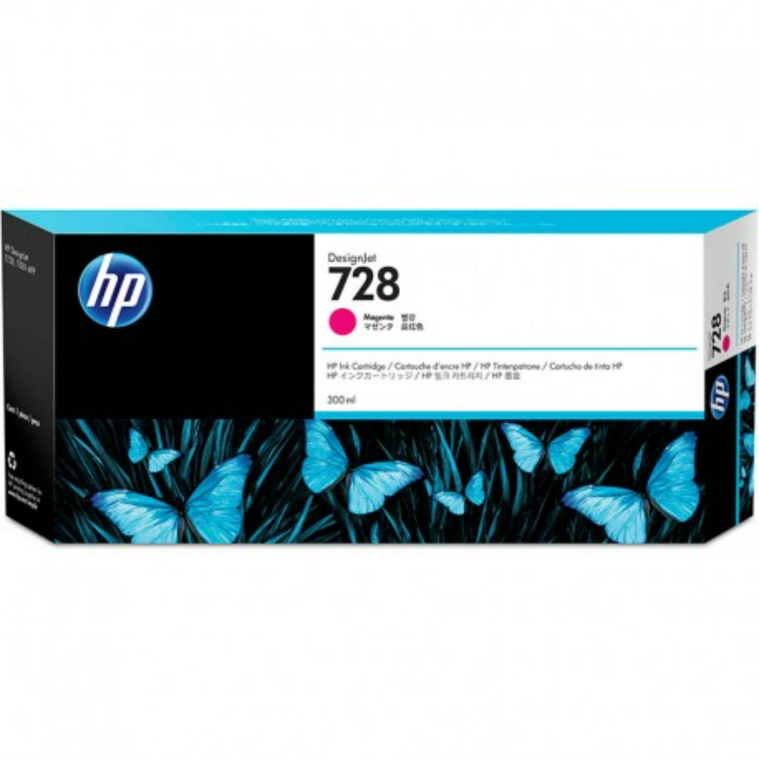 Cartridge HP DesignJet 728, Magenta, 300ml