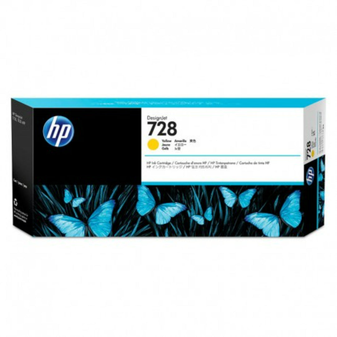 Cartridge DesignJet HP 728/T830, Yellow, 300ml