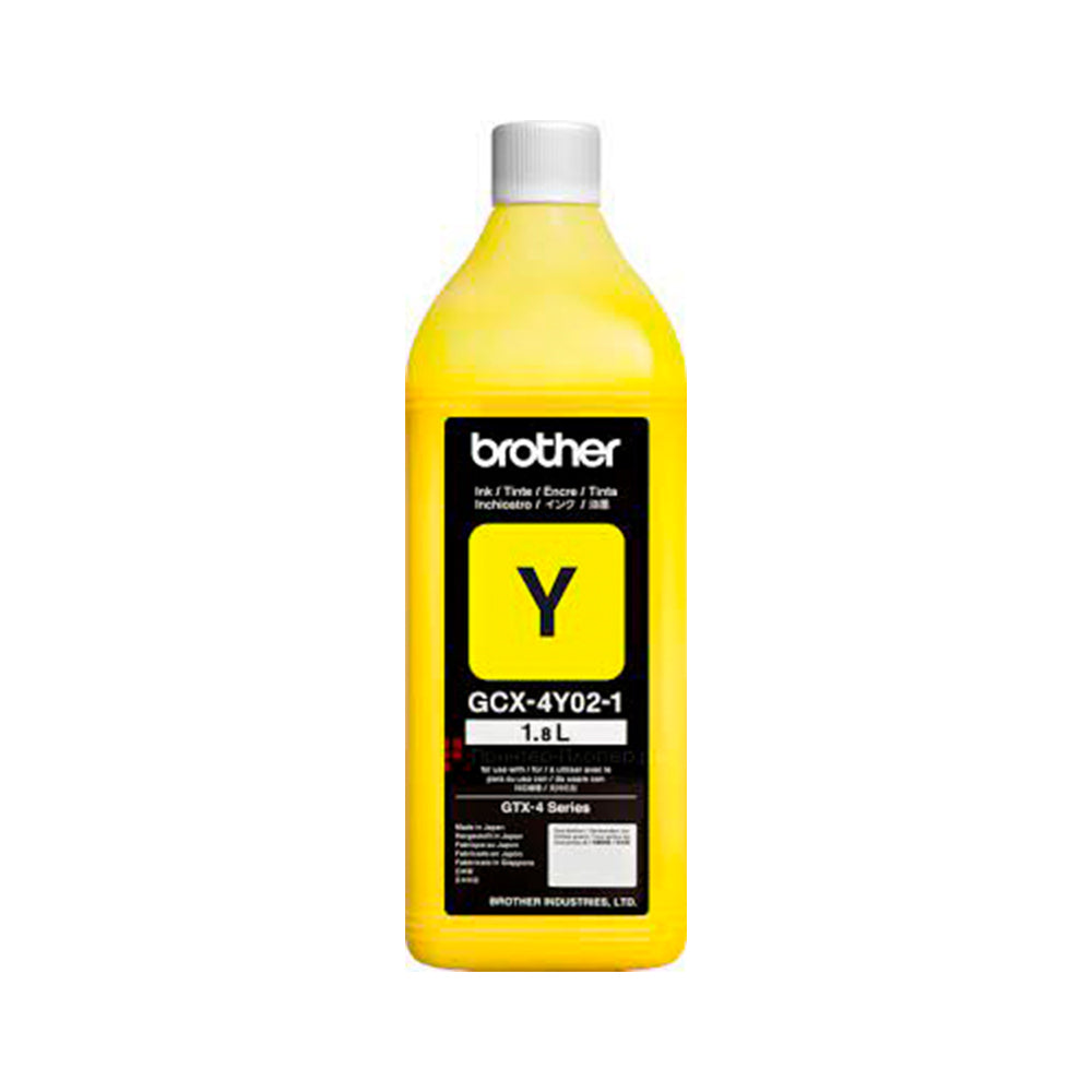 Tinta Brother GTX Pro Bulk, Yellow, 1.8lt