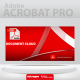 Acrobat Pro DC, suscripción anual, 1 usuario