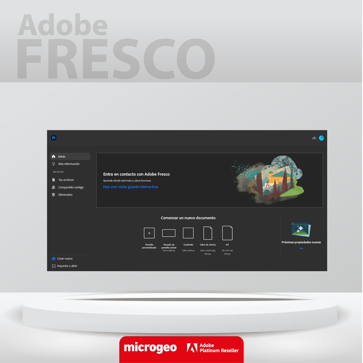 Adobe Fresco for teams Suscripción Anual 1 Usuario