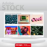 Adobe Stock  for teams (Small)  Suscripción Anual 1 Usuario