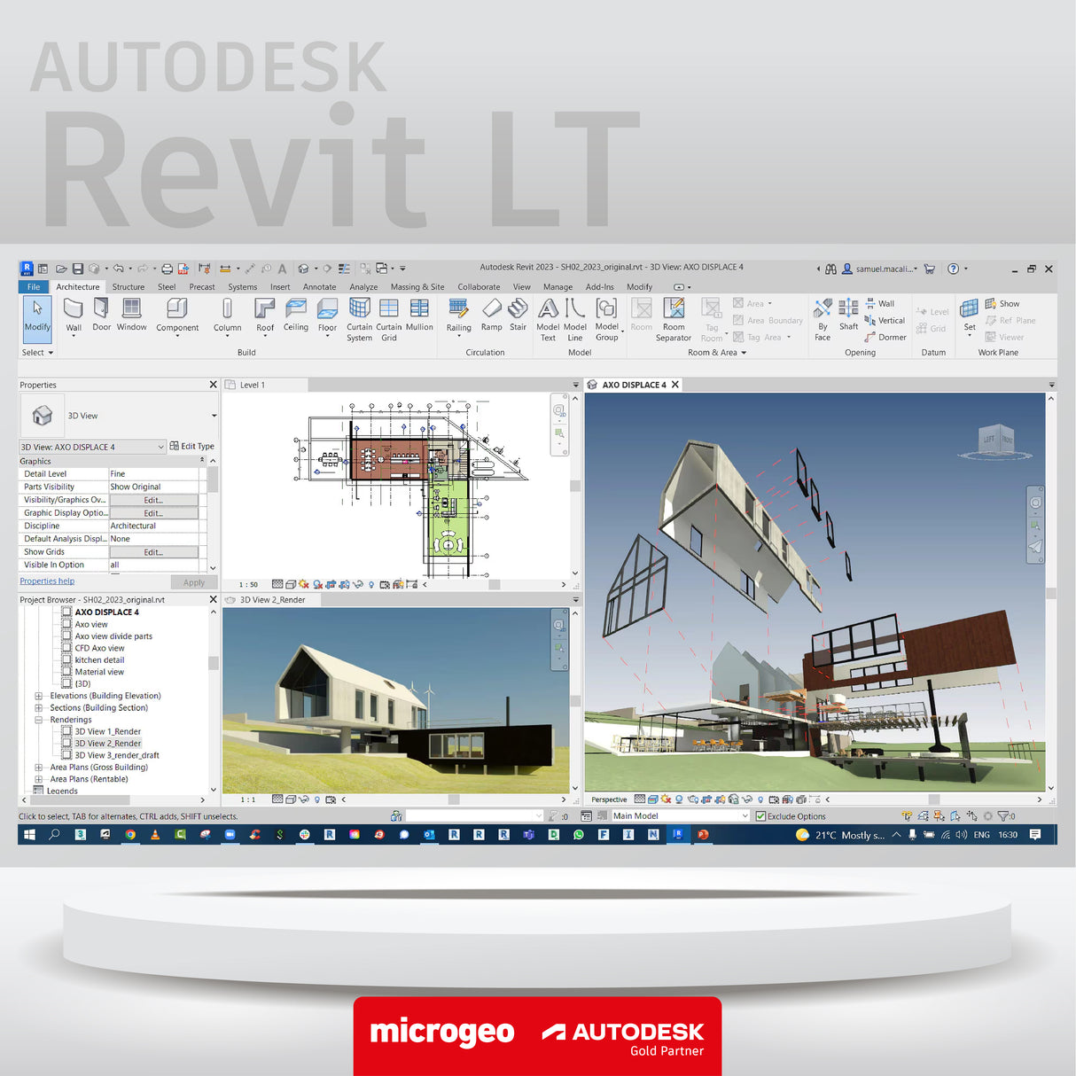 Revit LT Suite 2025 - 3 años